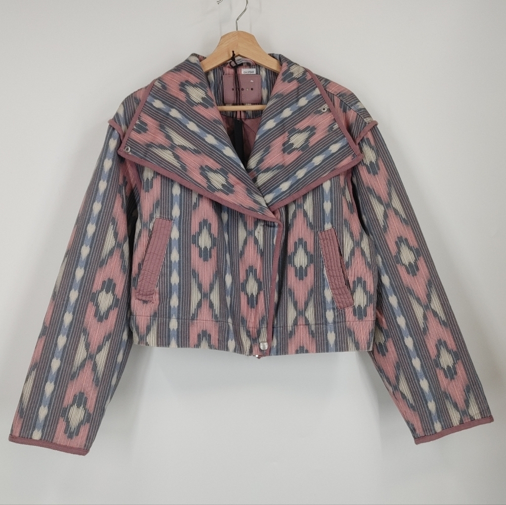 Blank NYC Open Sky Printed Bomber Jacket